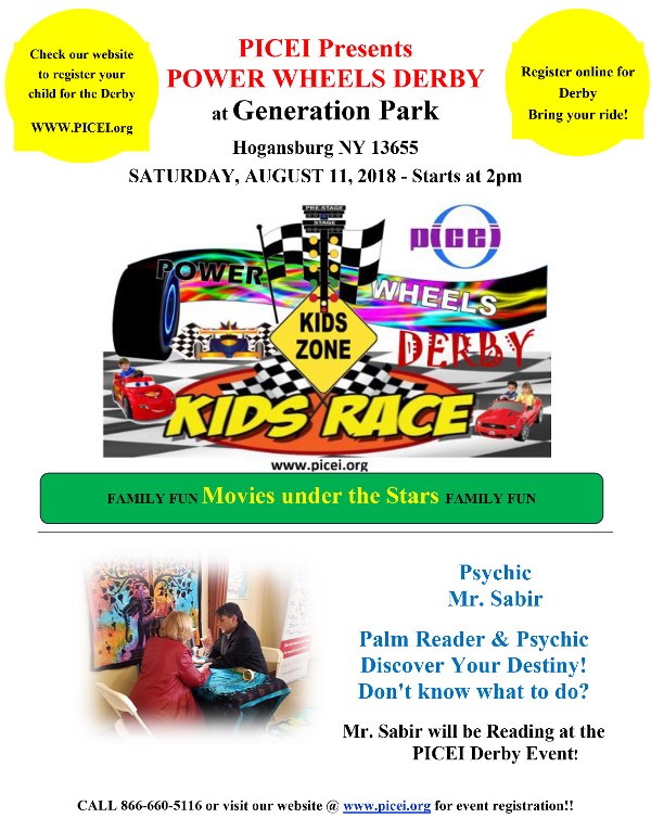 PICEI Presents POWER WHEELS DERBY PICEI Presents POWER WHEELS DERBY